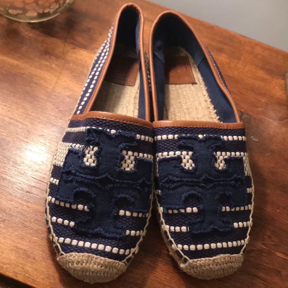 NEVER WORN Tory Burch espadrilles